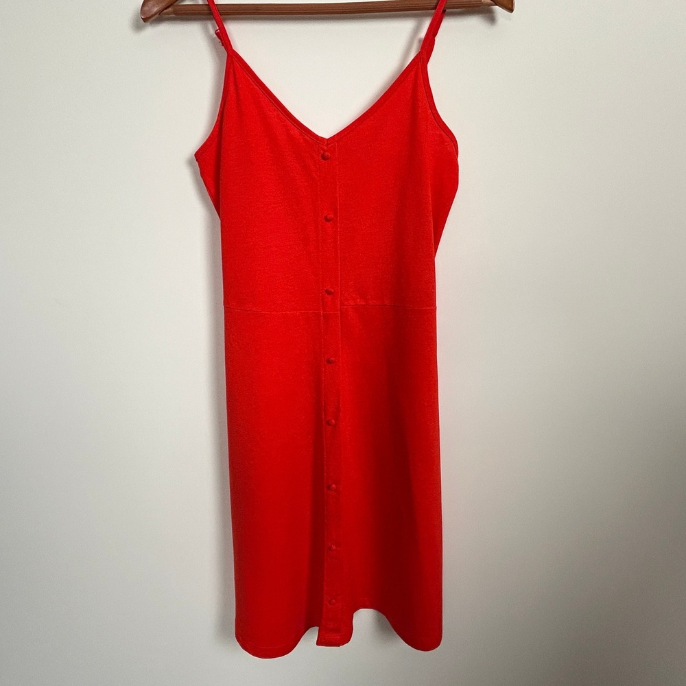 Vero Moda Fiery Red Strappy Mini Dress Adrianne Size S NWT